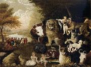 Edward Hicks The Peaceable Kingdom oil painting